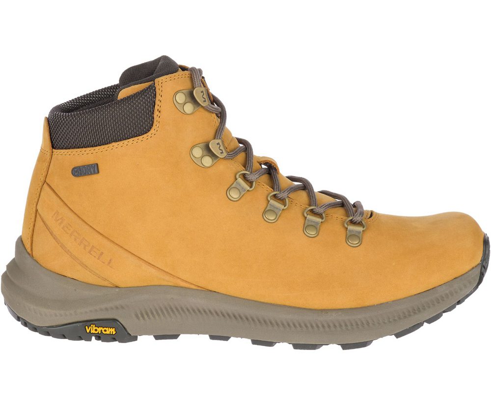 Botas Homem - Merrell Ontario Mid Waterproof - Marrom - HWC906157